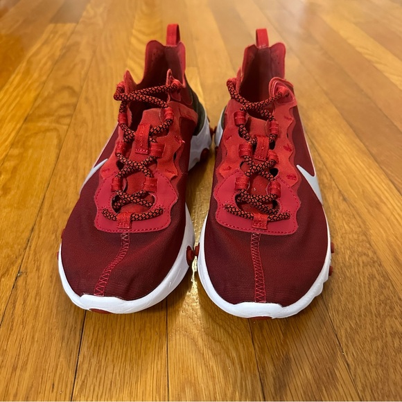 Nike React Element 55 Team Red - 8.5 - Picture 2 of 8